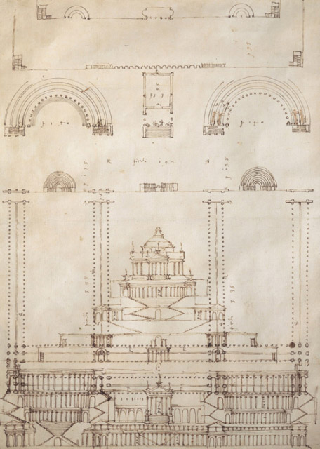ricostruzione del tempio di Palestrina