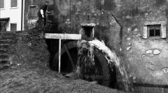 <i>Un fotogramma dal filmato realizzato dal film-maker Fausto Caliari al Mulino Tessari di Grancona (VI)</i>, 2020 (Vicenza, Palladio Museum)