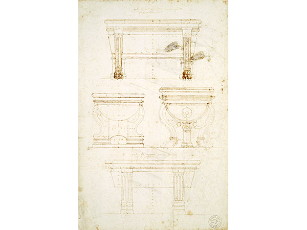 Il foglio D8 di Andrea Palladio esposto al Palladio Museum