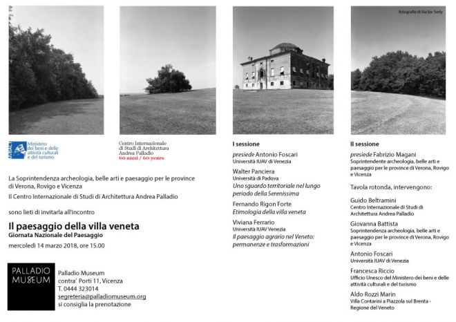 Il paesaggio della villa veneta :: palladio museum Studi di architettura verona