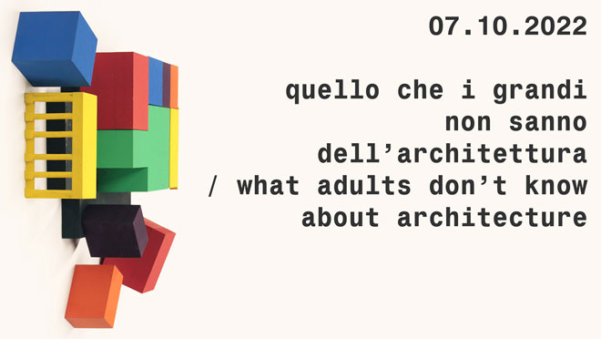 Quello che i grandi non sanno dell’architettura