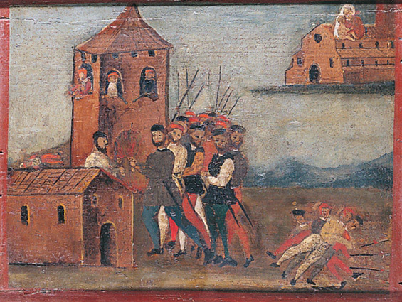 Ex voto: Assalto a una casa torre