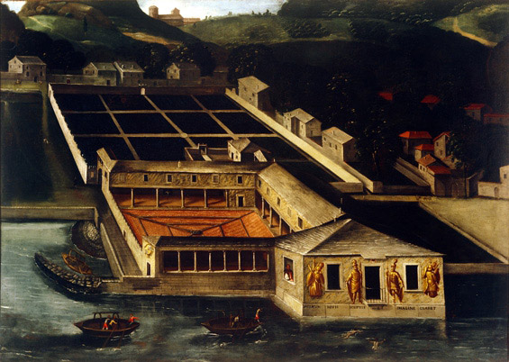 Veduta della villa “il Museo” di Paolo Giovio