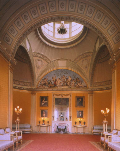 Wimpole Hall, Cambridgeshire, Yellow Drawing Room