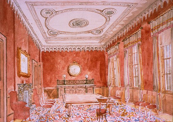sala da pranzo a Pell Wall, Staffordshire