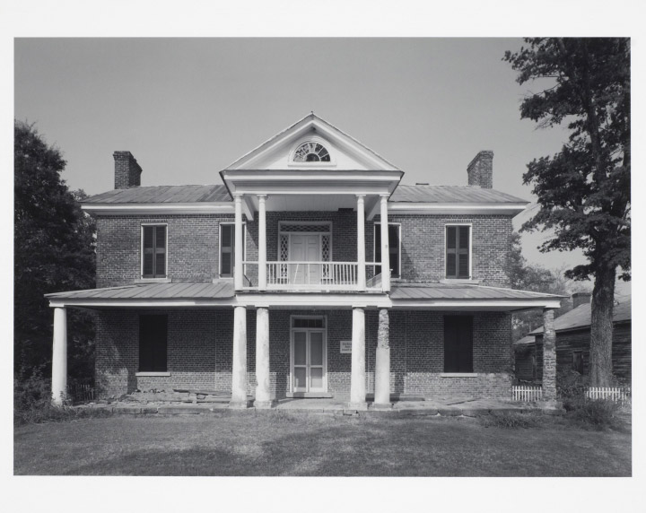 The Bricks, Bratten House, 1843-45, Historic Brattonville, McConnells, York County, South Carolina