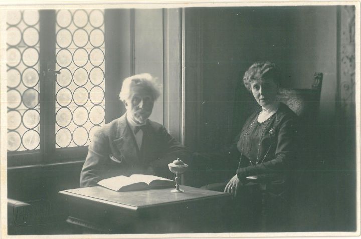 Silvio della Valle di Casanova e Sophie Browne in villa San Remigio