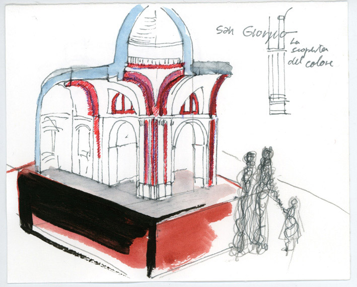 Progetto per il modello della chiesa di San Giorgio