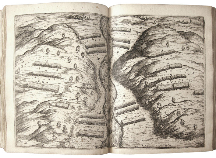 la battaglia di Sellasia nell'edizione illustrata di Polibio