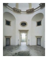 La sala centrale della Rocca Pisana sui colli di Lonigo (VI)