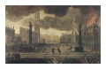 l'incendio di palazzo Ducale