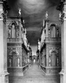 Prospettive del teatro Olimpico, "le sette vie di Tebe",1584-1585, Vicenza