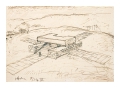 studio del monumento a Roberto Sarfatti sul col d’Echele: versione intermedia