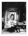 Infilata di stanze con portali ad arco in villa San Remigio