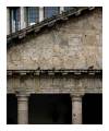 <b>Pajarera dórica.</b> Doric order, façade of the Hospicio Cabañas, Guadalajara (Mexico) (2007).